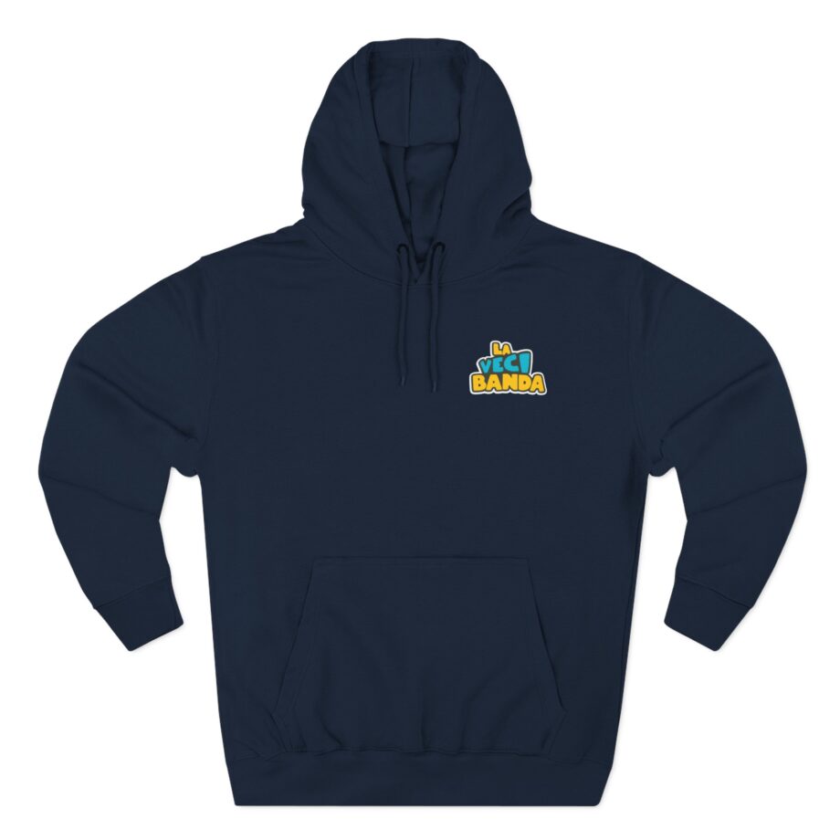Fede Vigevani  Three-Panel Fleece Hoodie