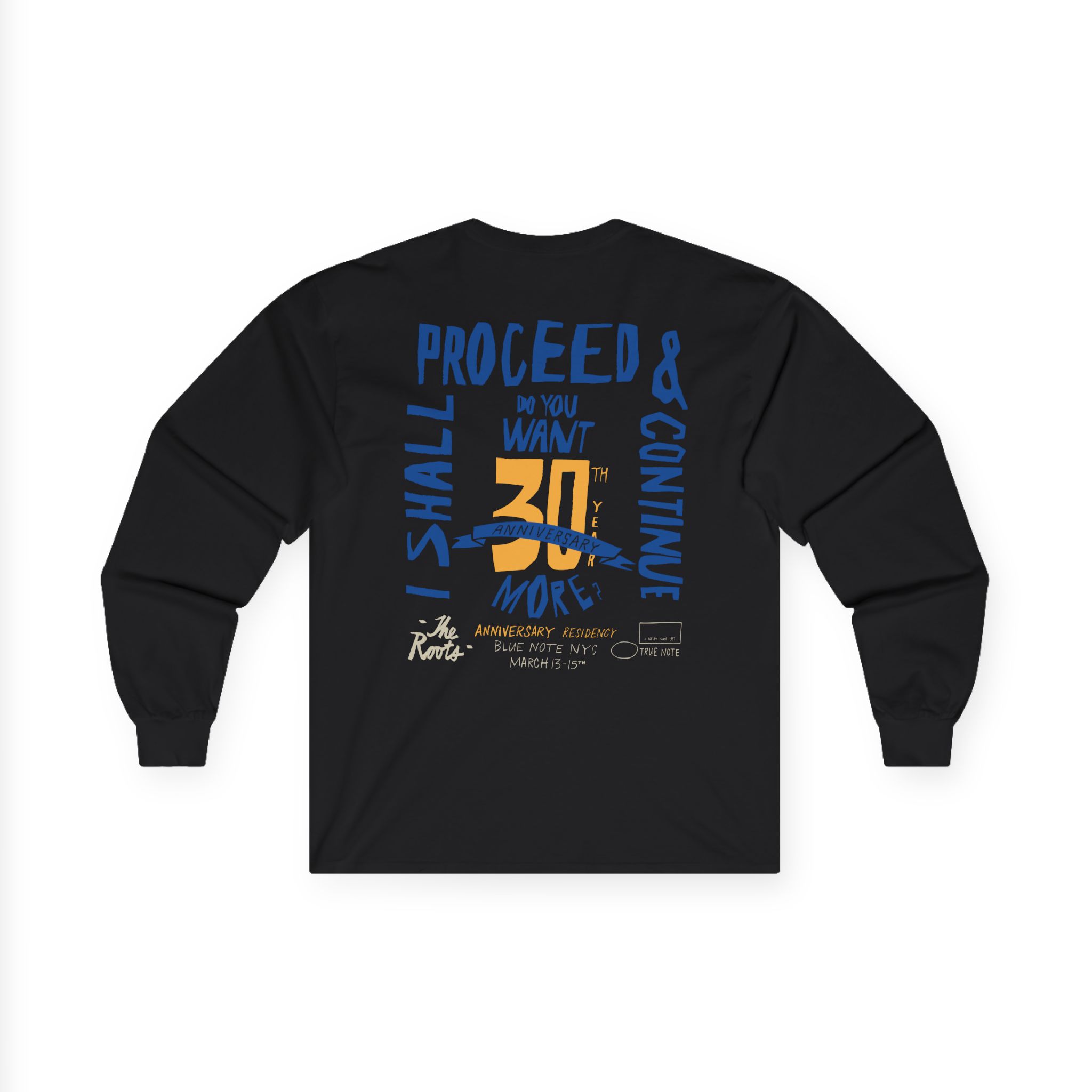 The Roots Blue Note 30th Anniversary Unisex Ultra Cotton Long Sleeve Tee