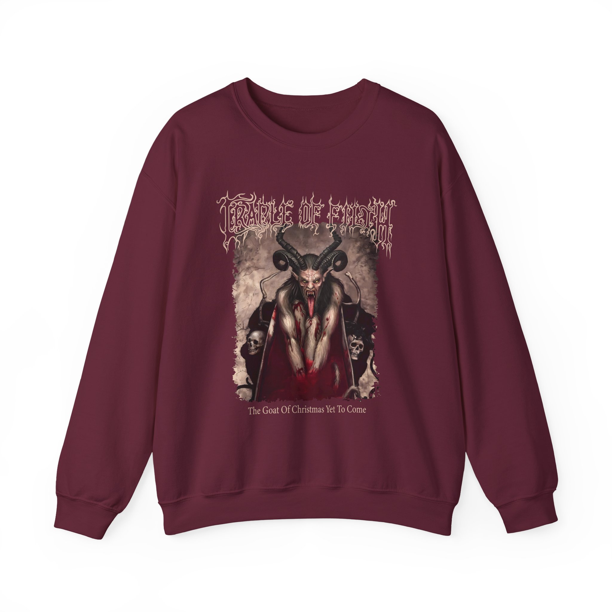 Cradle of Filth Krampus Unisex Heavy Blendâ„¢ Crewneck Sweatshirt