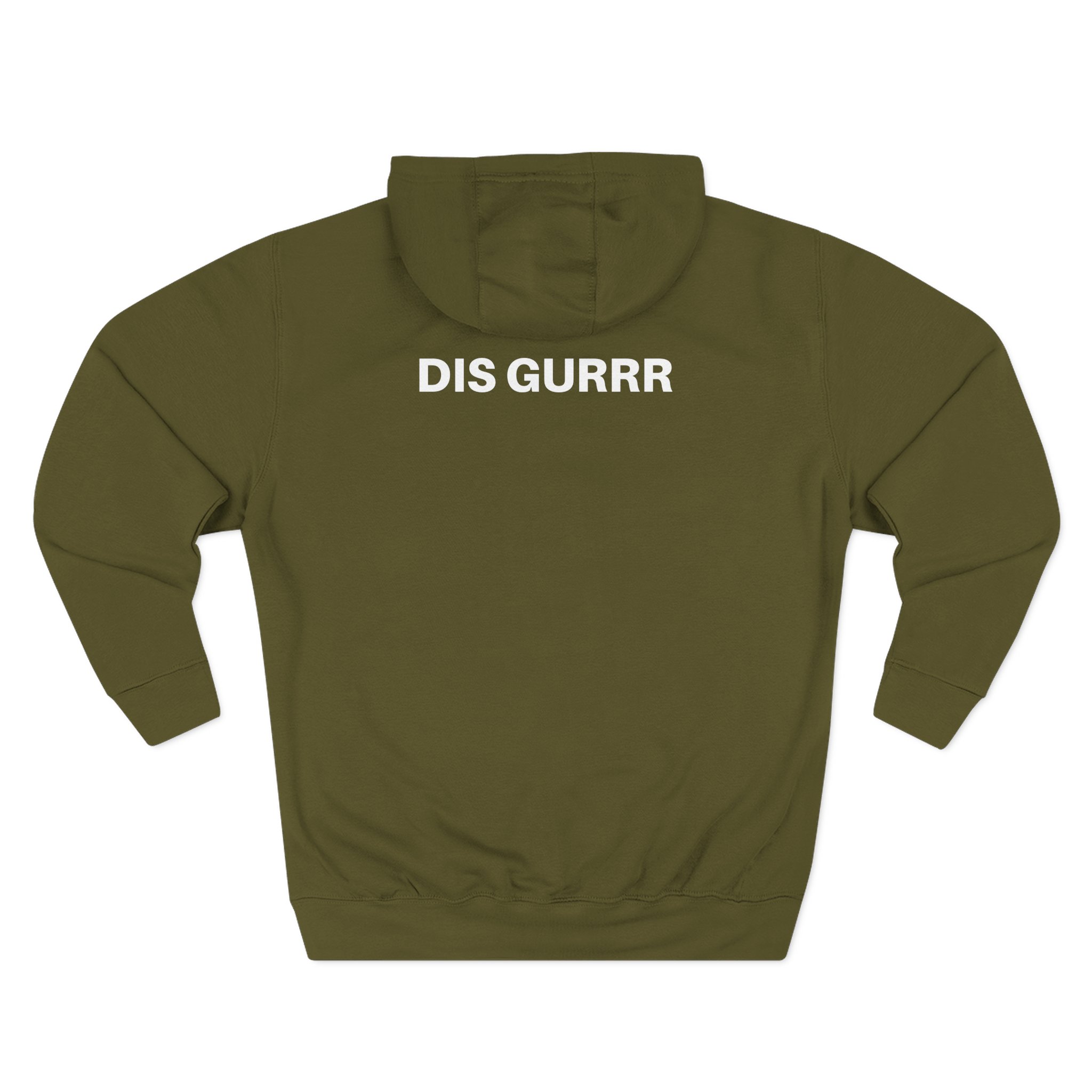 Shawty Bae Diss Gurrr Anniversary Three-Panel Fleece Hoodie