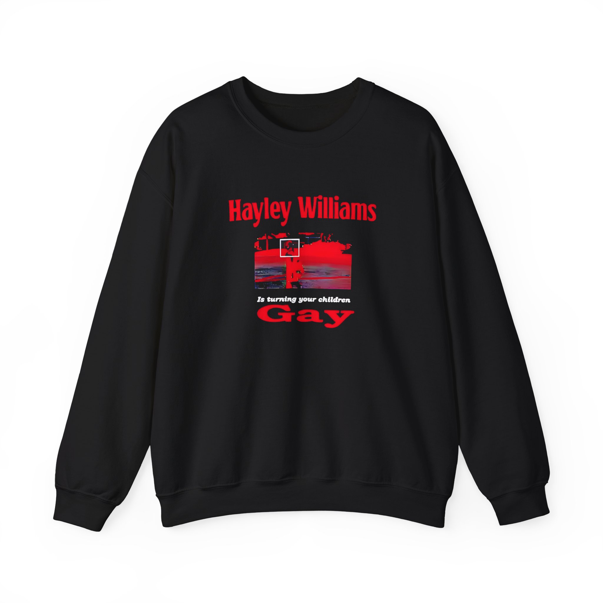 Hayley Williams Turning Your Children Gay Unisex Heavy Blendâ„¢ Crewneck Sweatshirt