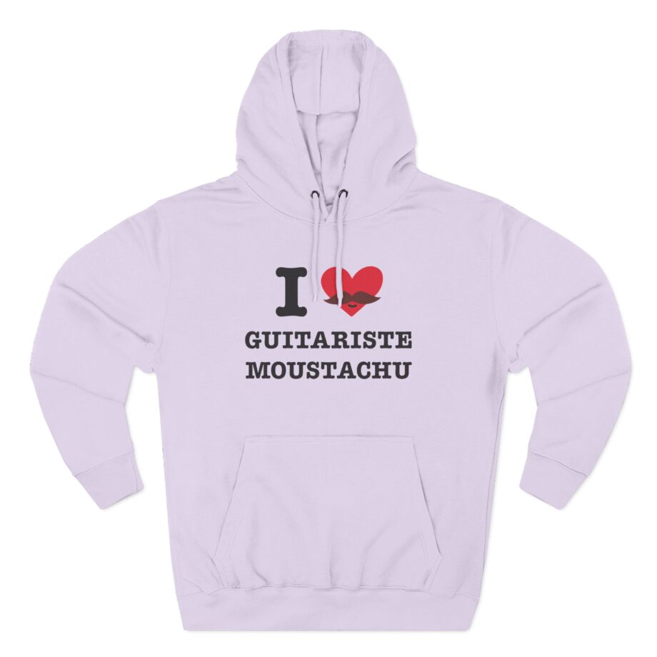 Hayley Williams Moustachu Three-Panel Fleece Hoodie