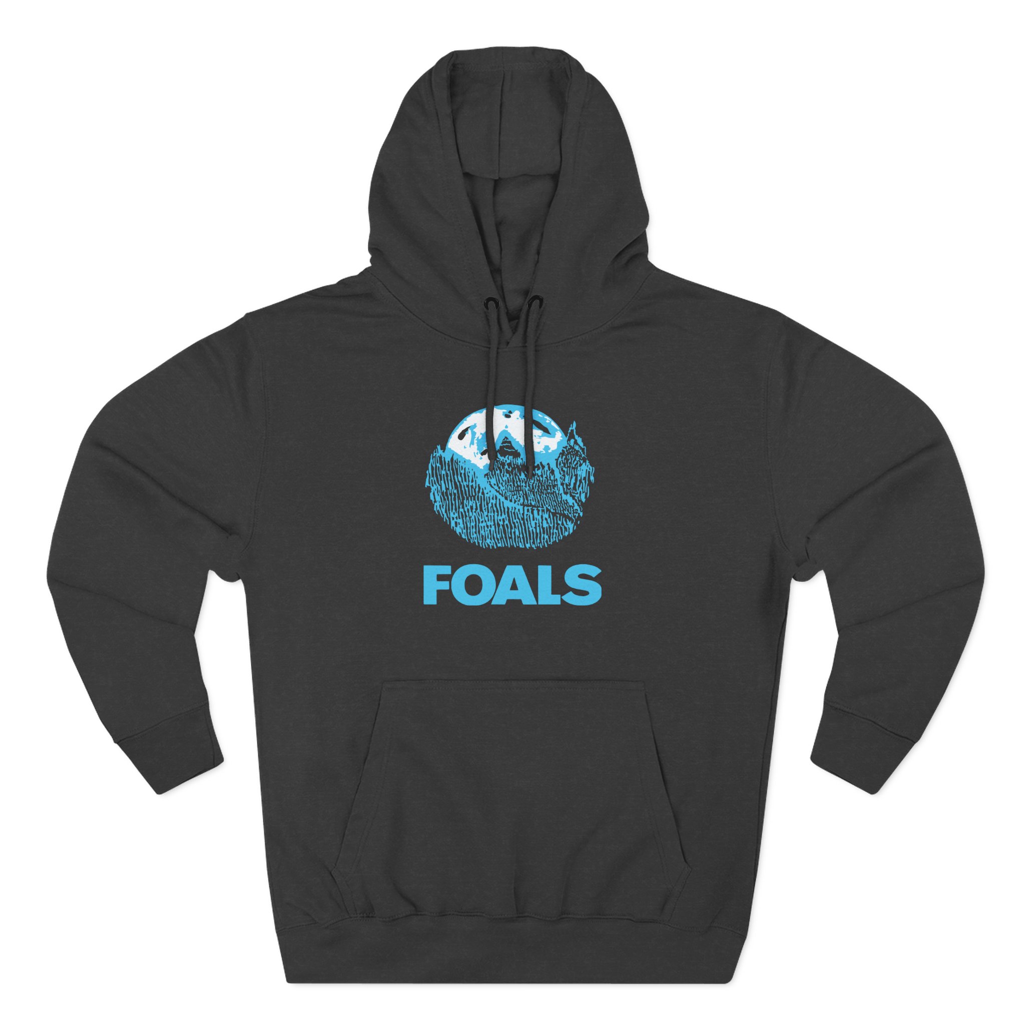 Foals Full Moon Logo Three-Panel Fleece Hoodie