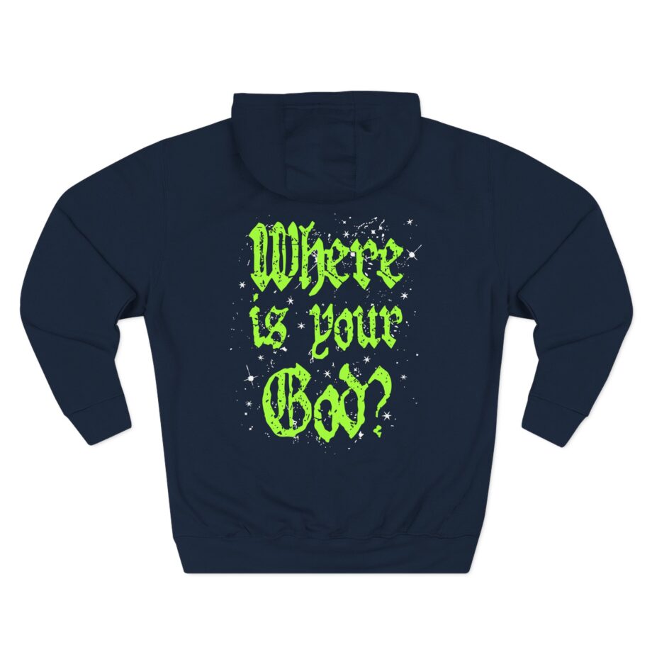Suicide Silence Unanswered Neon Three-Panel Fleece Hoodie