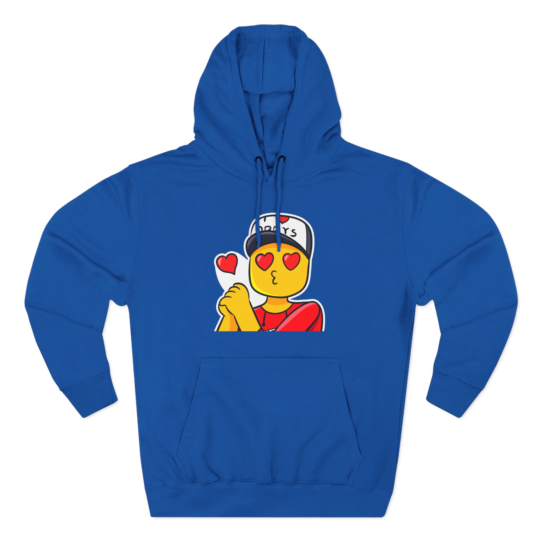 Roblox in Love Three-Panel Fleece Hoodie