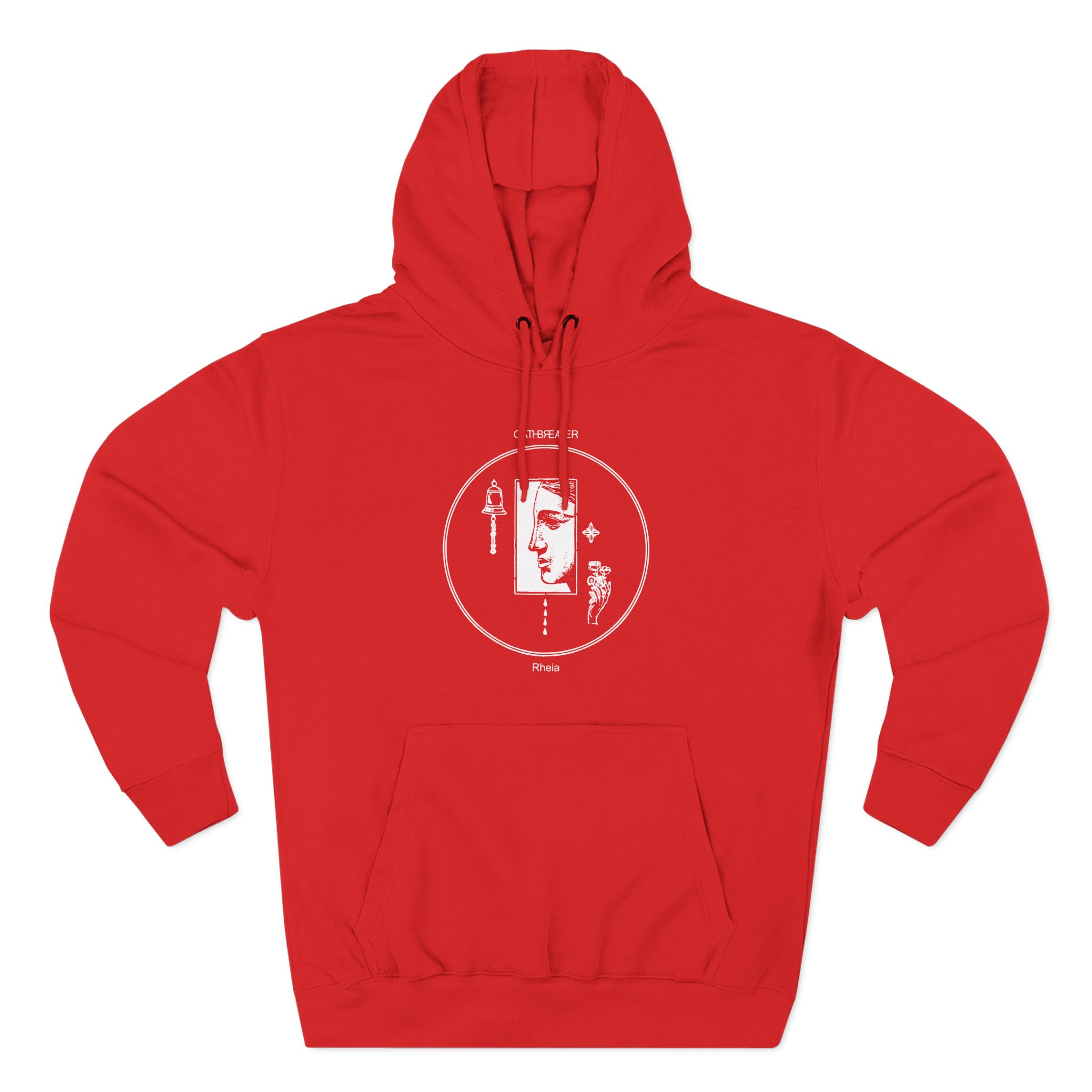 Oathbreaker Face Three-Panel Fleece Hoodie