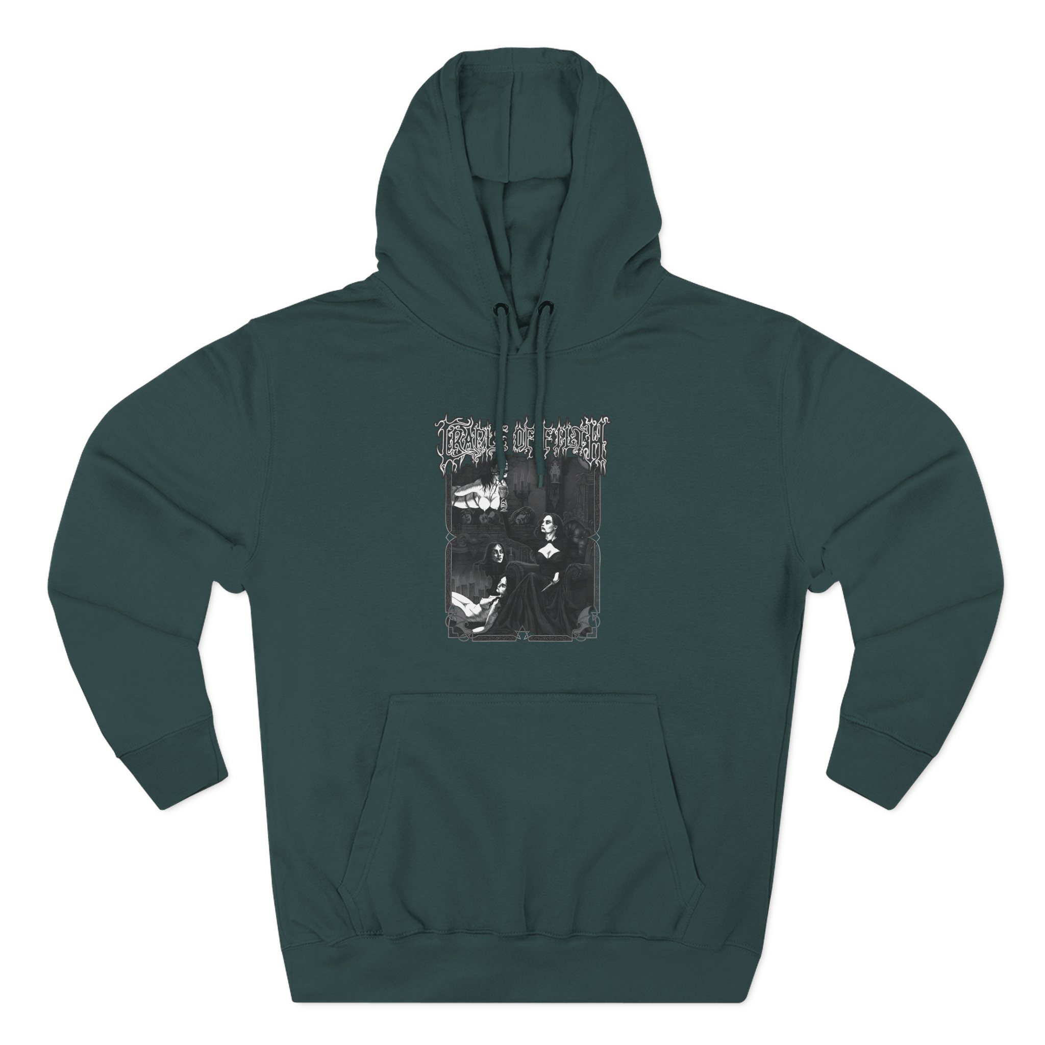 Cradle of Filth Lizzy Three-Panel Fleece Hoodie