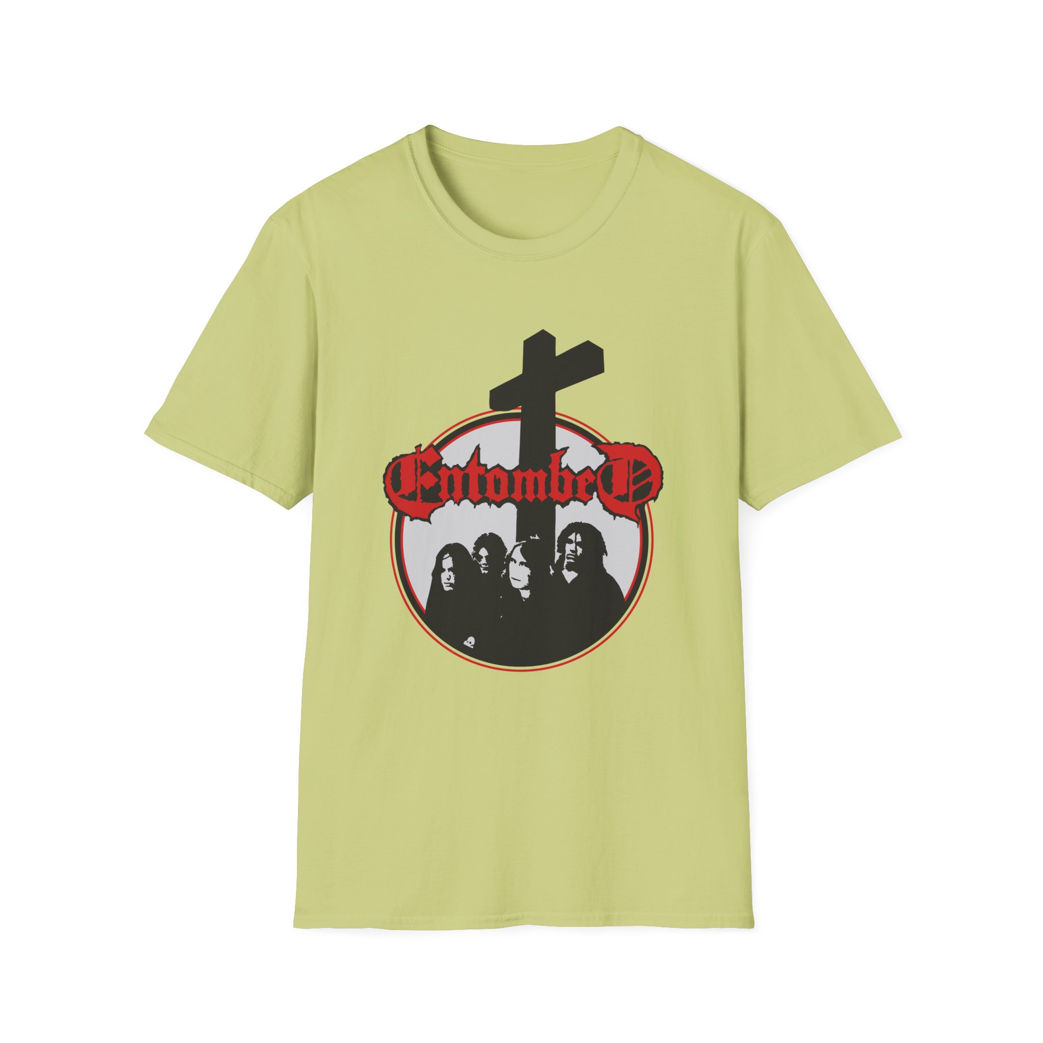 Entombed 3/4 Baseball Left Hand Unisex Softstyle T-Shirt