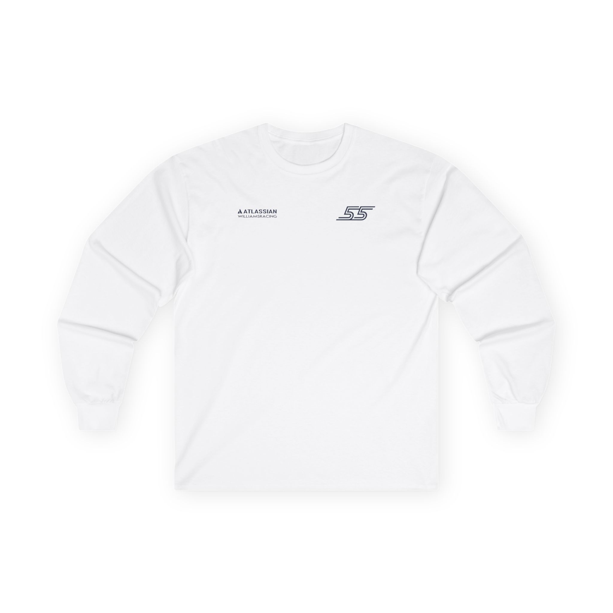 Carlos Sainz Atlassian Williams Racing Unisex Ultra Cotton Long Sleeve Tee