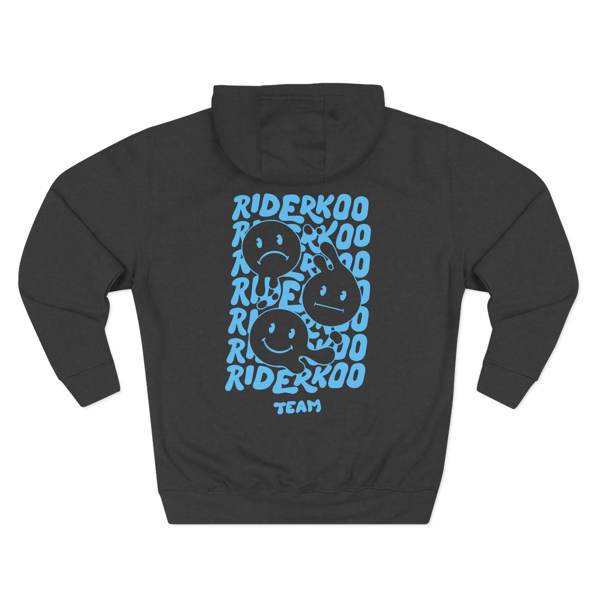 Riderkoo Three-Panel Fleece Hoodie