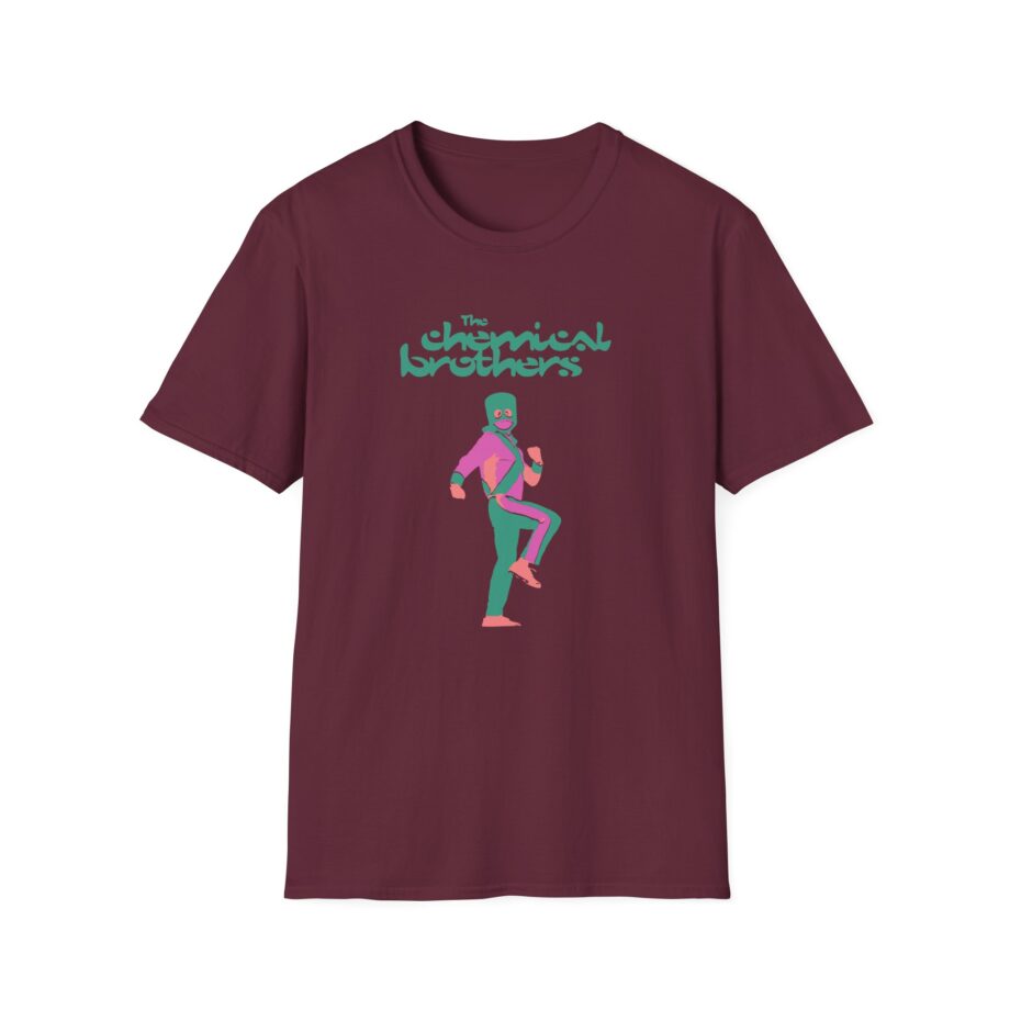 The Chemical Brothers No Reason Marching Man Unisex Softstyle T-Shirt