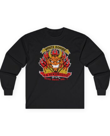 White Zombie Devil Music Unisex Ultra Cotton Long Sleeve Tee