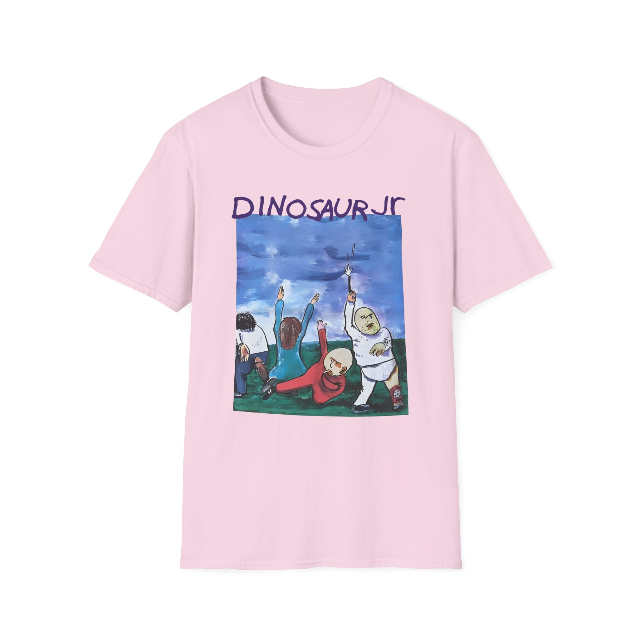 Dinosaur Jr Without a Sound Back Cover Unisex Softstyle T-Shirt