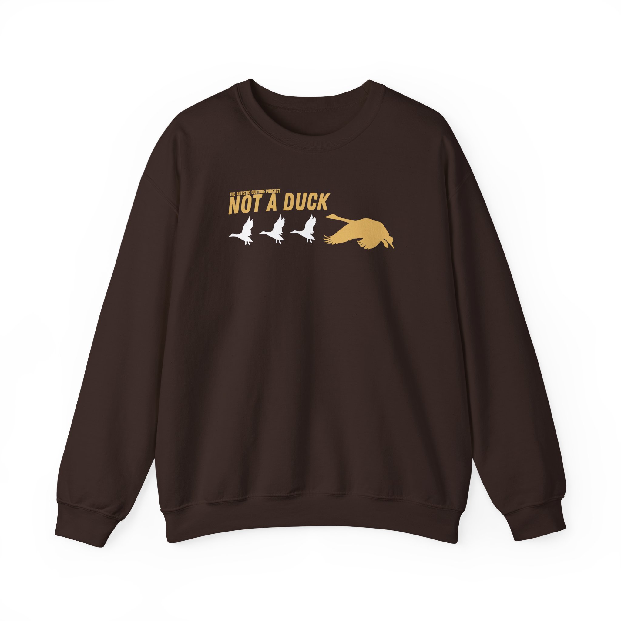Drawfee Not a Duck Unisex Heavy Blendâ„¢ Crewneck Sweatshirt