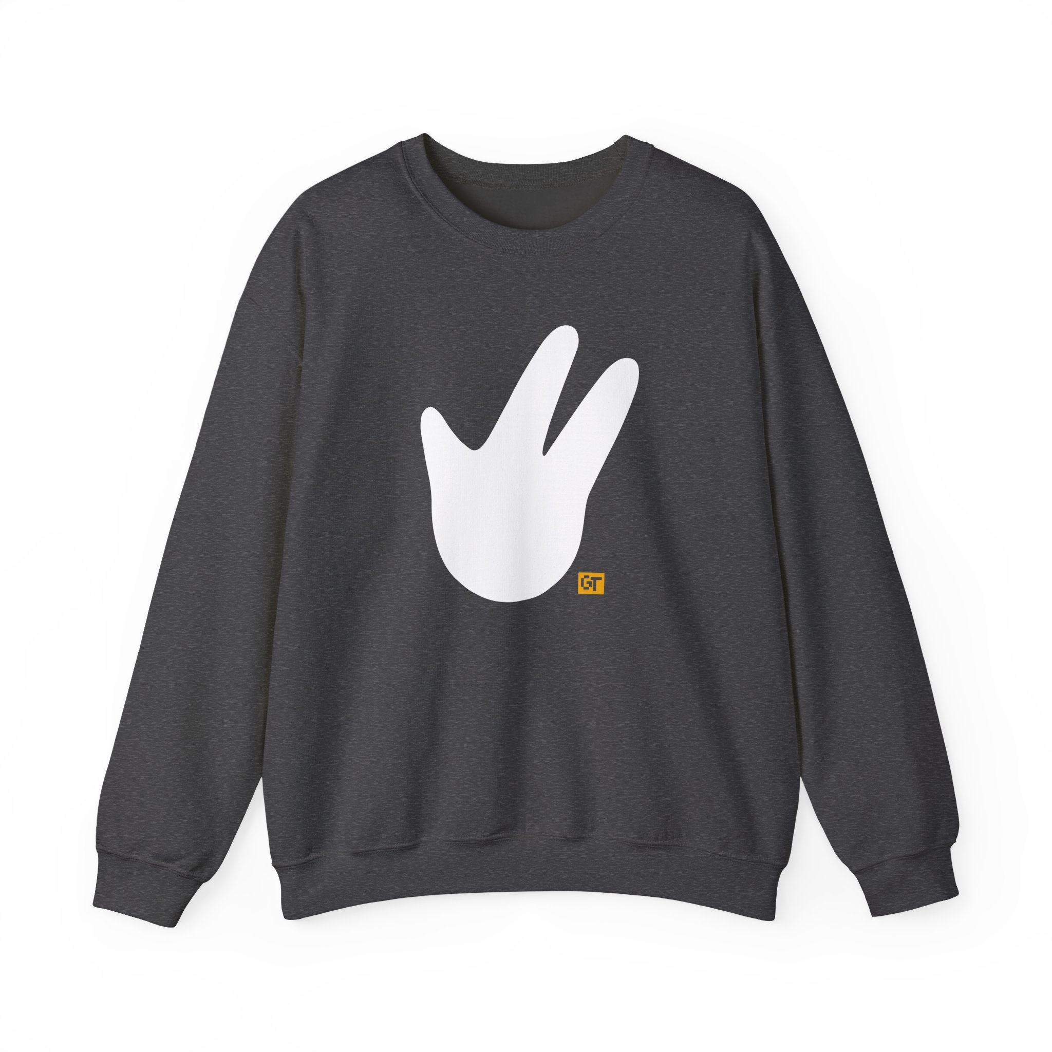Gorilla Tag Monke Paw Unisex Heavy Blendâ„¢ Crewneck Sweatshirt