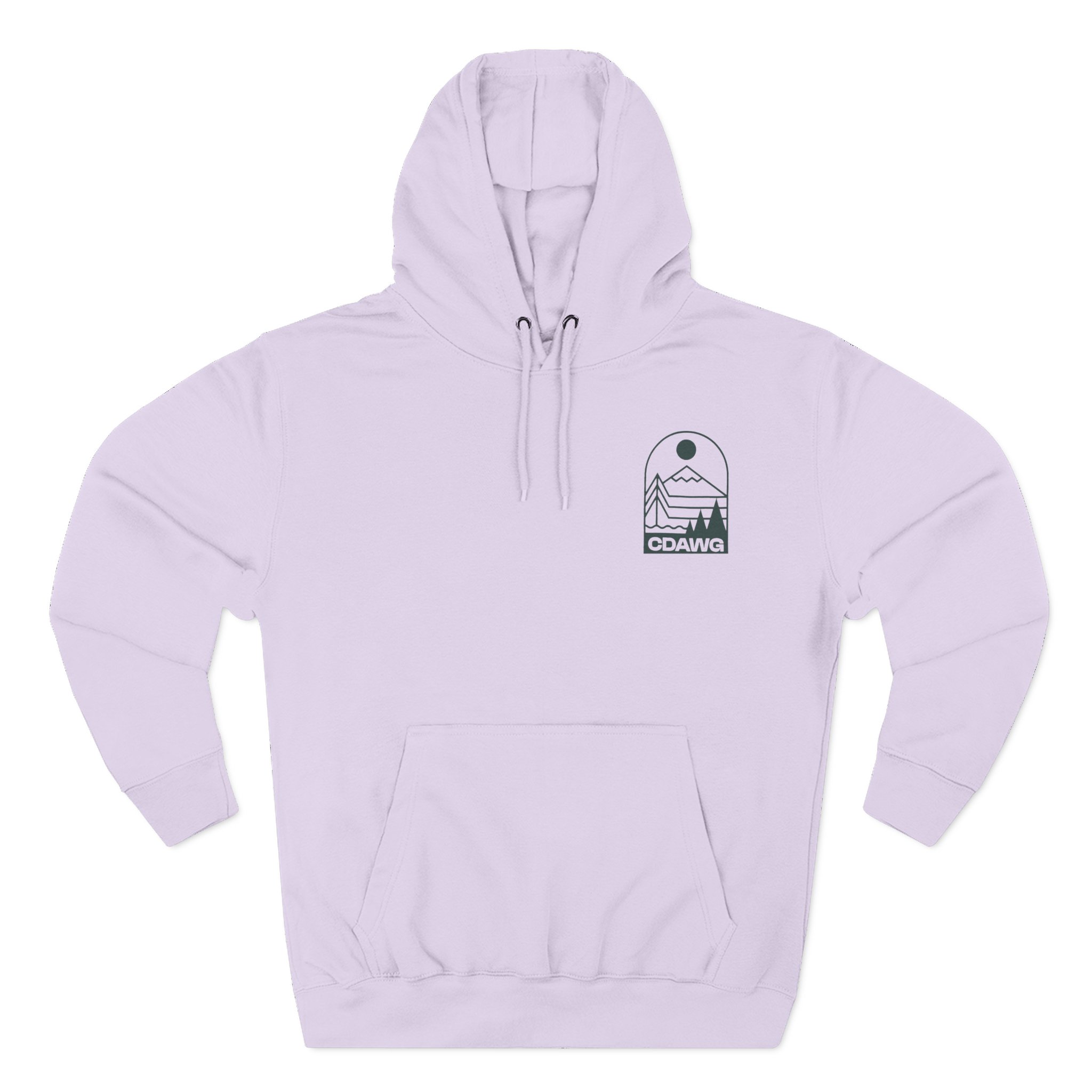 Cdawgva Three-Panel Fleece Hoodie