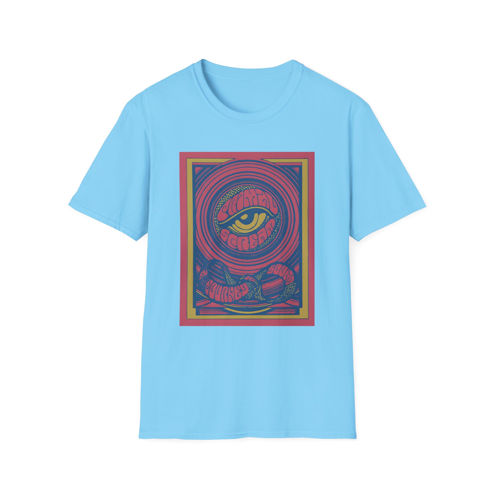 Primal Scream a Journey Into Sound  Unisex Softstyle T-Shirt