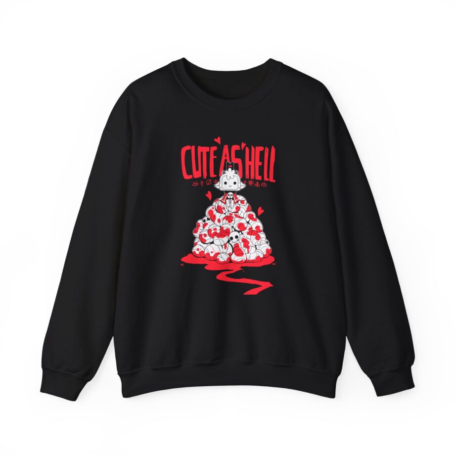 Cult of the Lamb Cute as Hell Unisex Heavy Blend™ Crewneck Sweatshirt