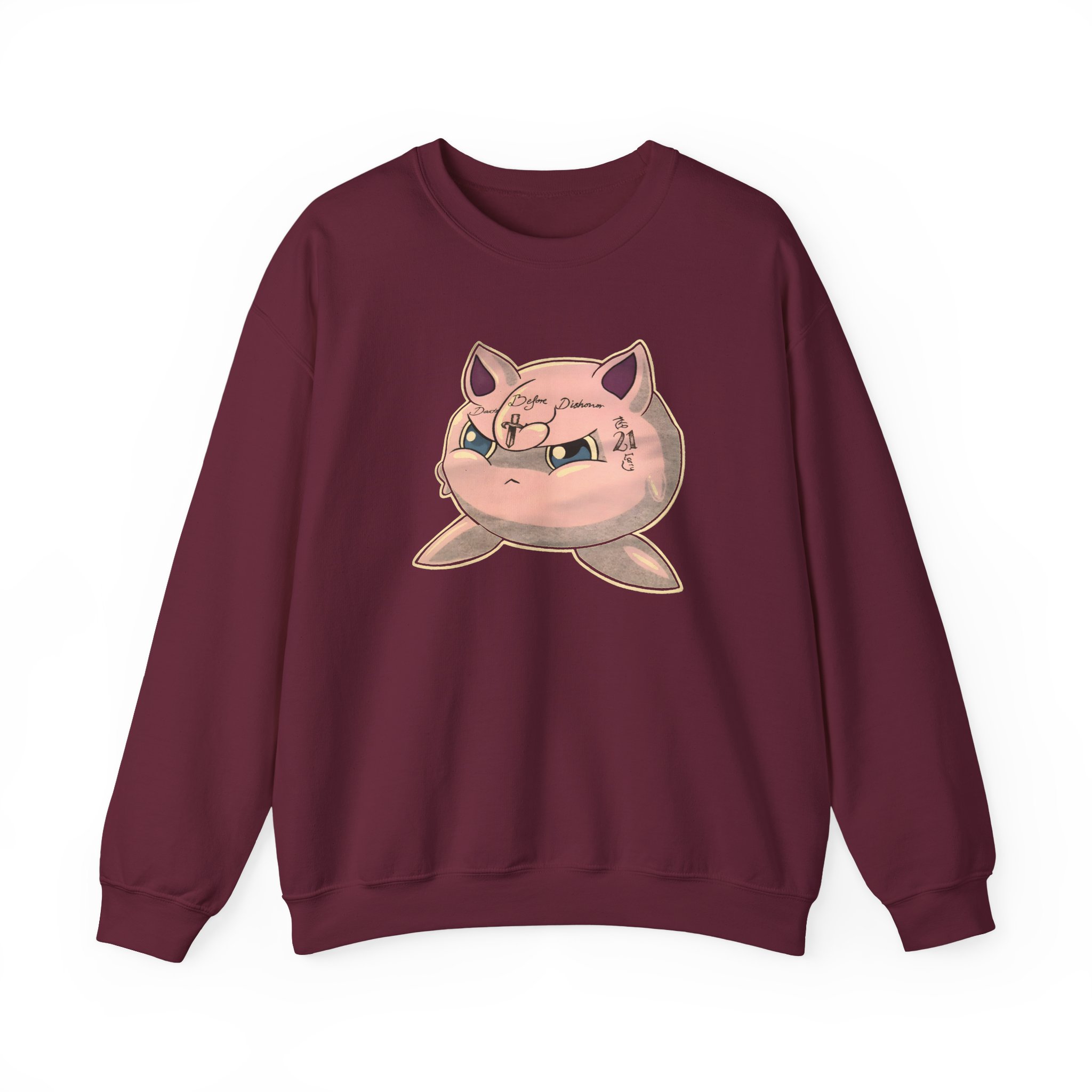 Liquid Hungrybox Unisex Heavy Blendâ„¢ Crewneck Sweatshirt