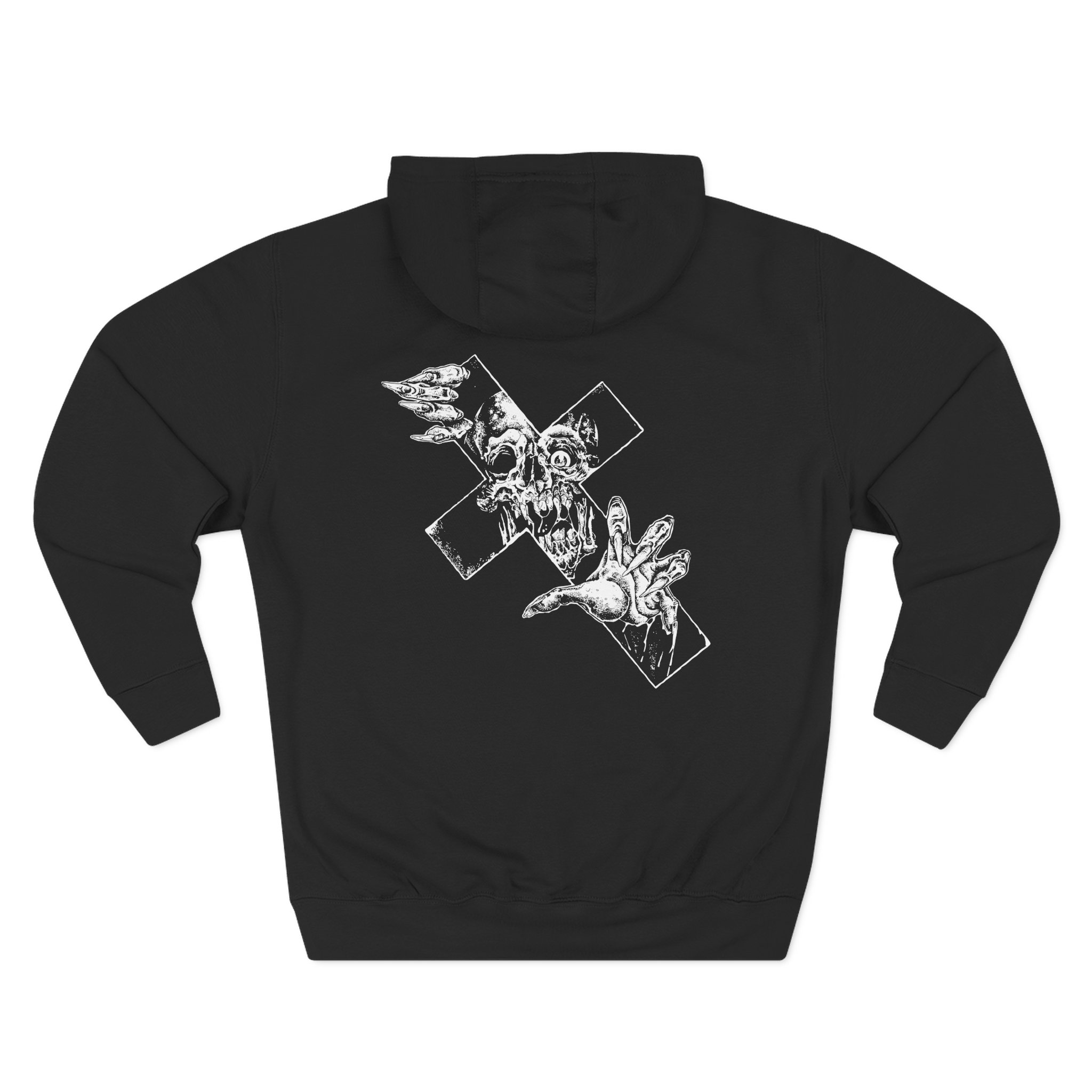 Power Trip Cross Three-Panel Fleece Hoodie