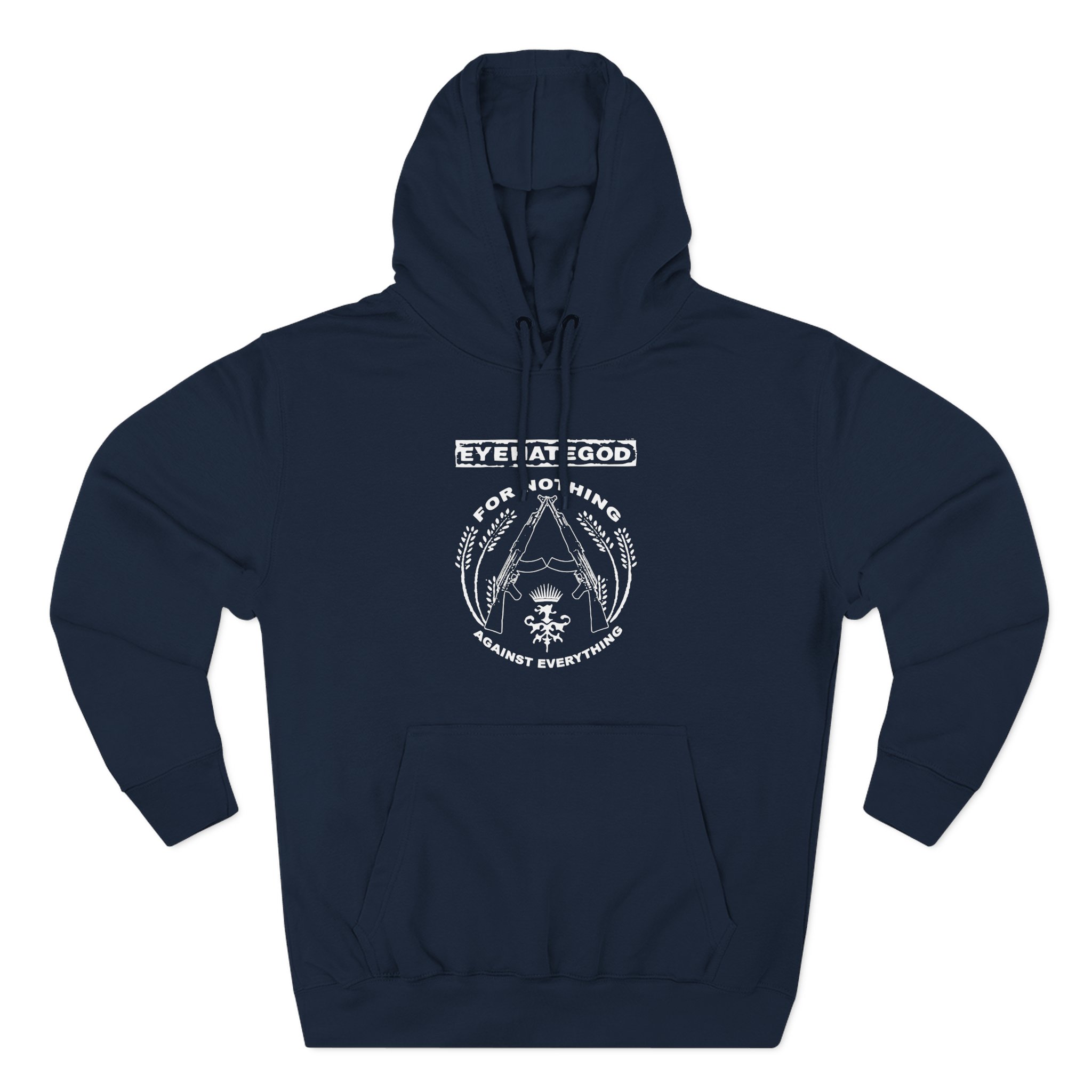 Eyehategod Turn Troubled Tables Us Tour Three-Panel Fleece Hoodie