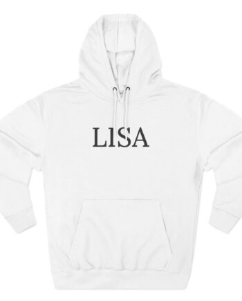 B Lisa Three-Panel Fleece Hoodie