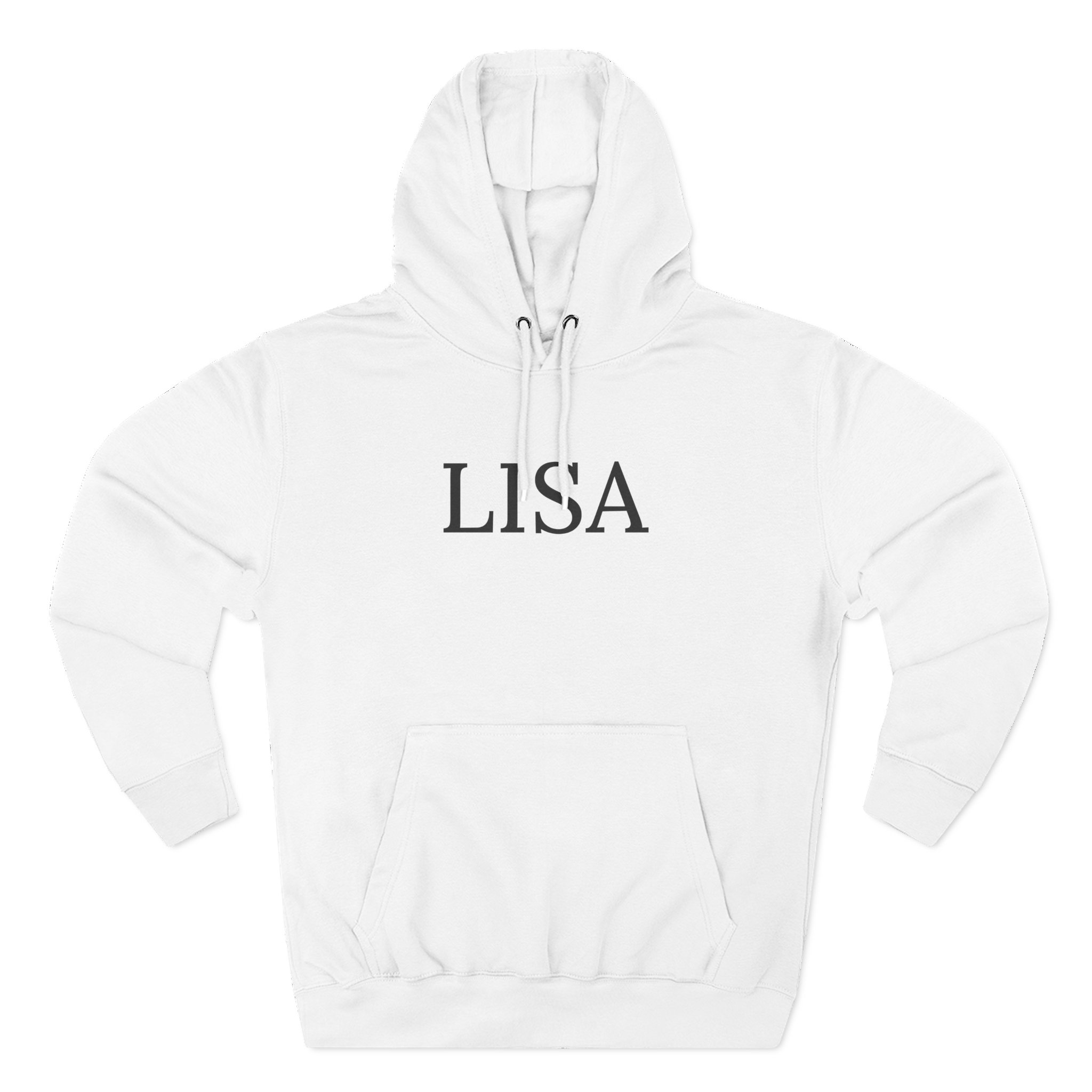 B Lisa Three-Panel Fleece Hoodie