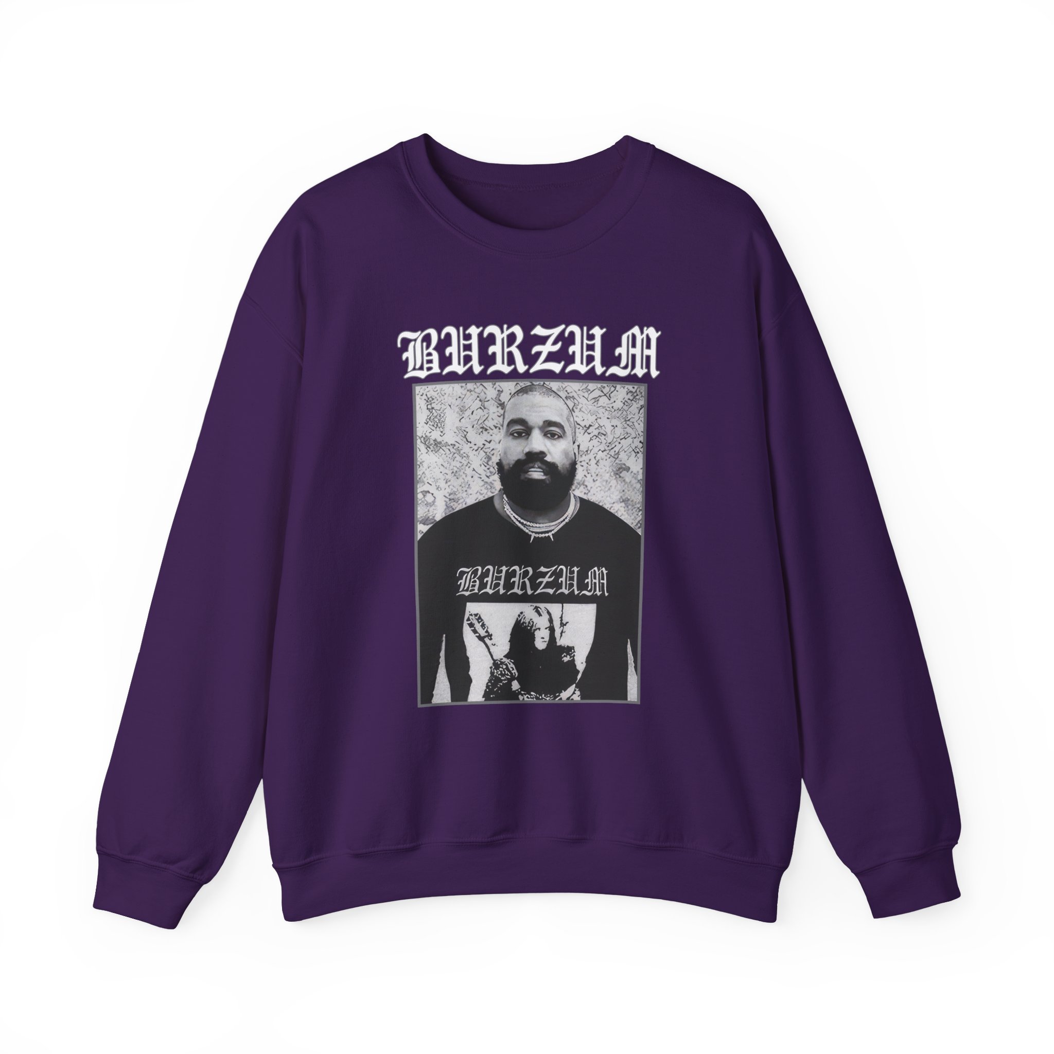 Burzum Black Metal Unisex Heavy Blendâ„¢ Crewneck Sweatshirt