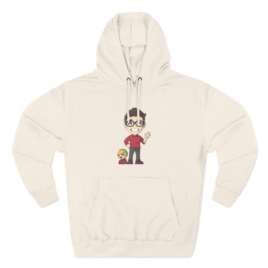 SmallAnt Three-Panel Fleece Hoodie