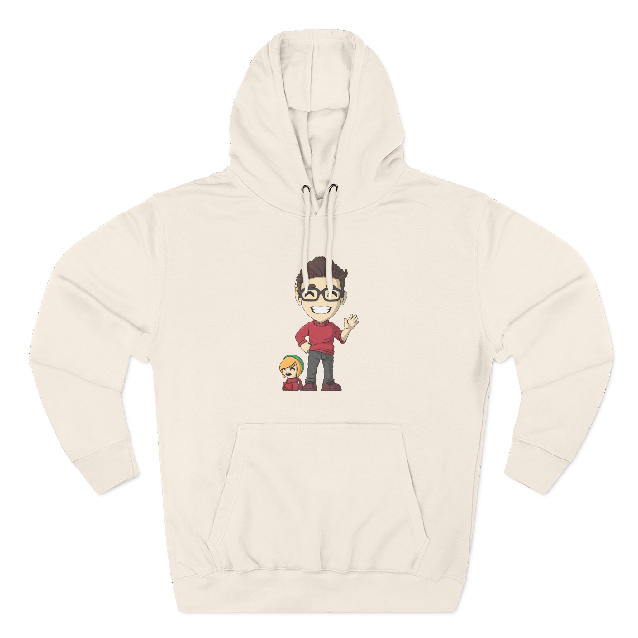 SmallAnt Three-Panel Fleece Hoodie