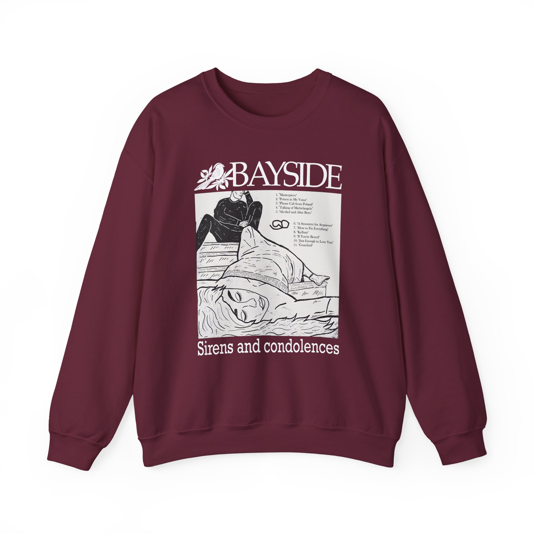 Bayside Sirens and Condolences Unisex Heavy Blendâ„¢ Crewneck Sweatshirt