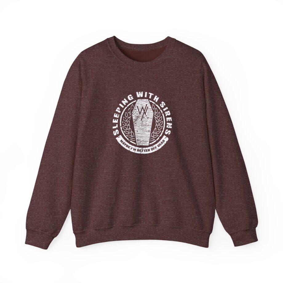 Sleeping With Sirens Coffin Unisex Heavy Blend™ Crewneck Sweatshirt