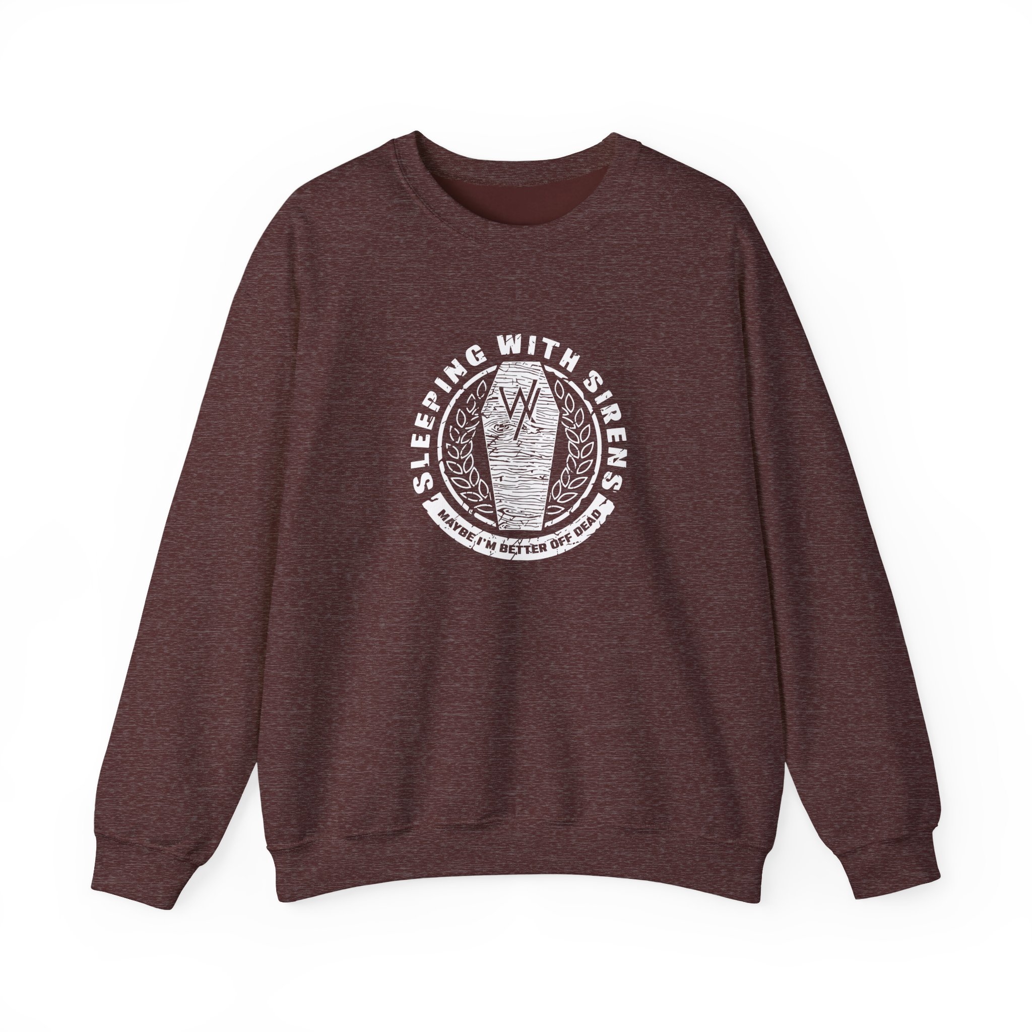 Sleeping With Sirens Coffin Unisex Heavy Blendâ„¢ Crewneck Sweatshirt