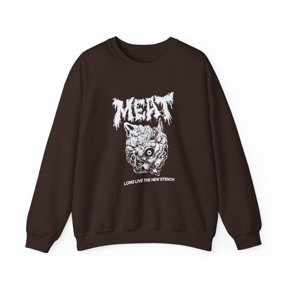 Meatcanyon  Long Live the New Stench Unisex Heavy Blend™ Crewneck Sweatshirt