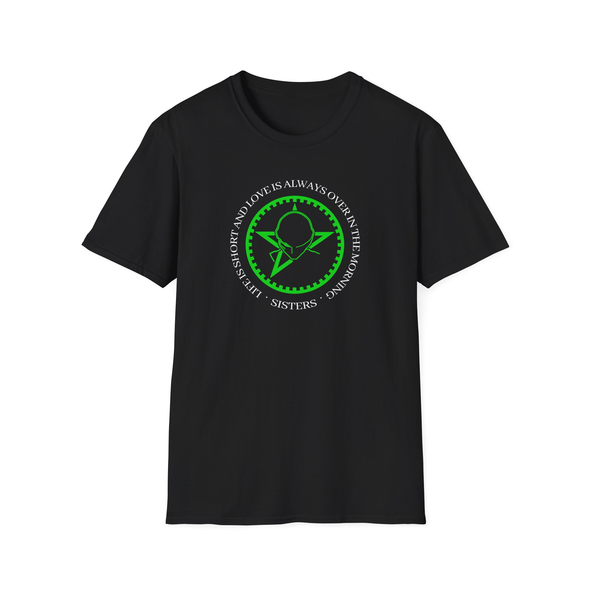 The Sisters of Mercy Life Is Short Unisex Softstyle T-Shirt