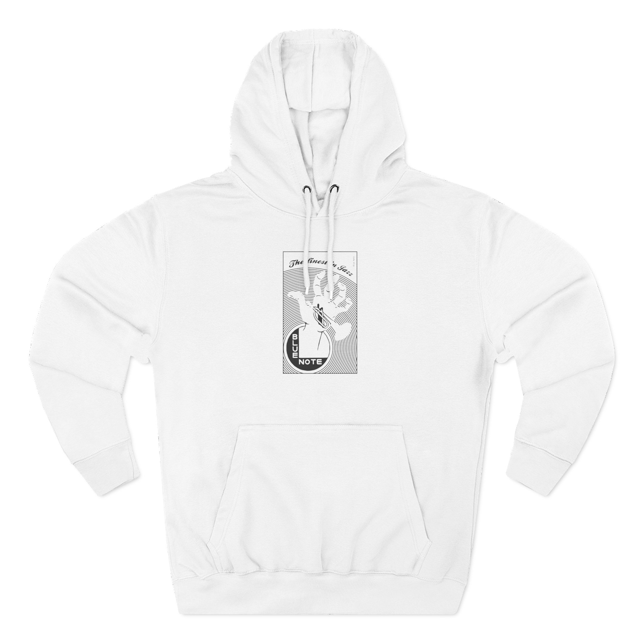Blue Note Records Three-Panel Fleece Hoodie
