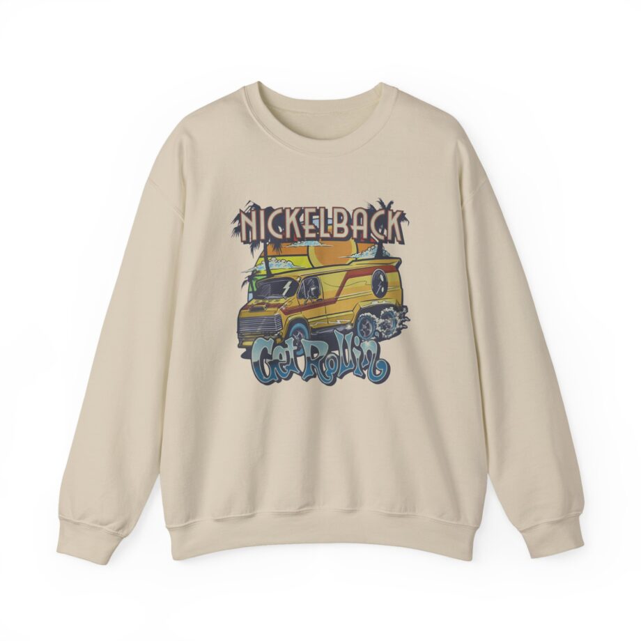 Nickelback Get Rollin Cover Unisex Heavy Blend™ Crewneck Sweatshirt