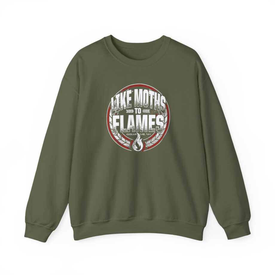 Like Moths to Flames Unisex Heavy Blend™ Crewneck Sweatshirt