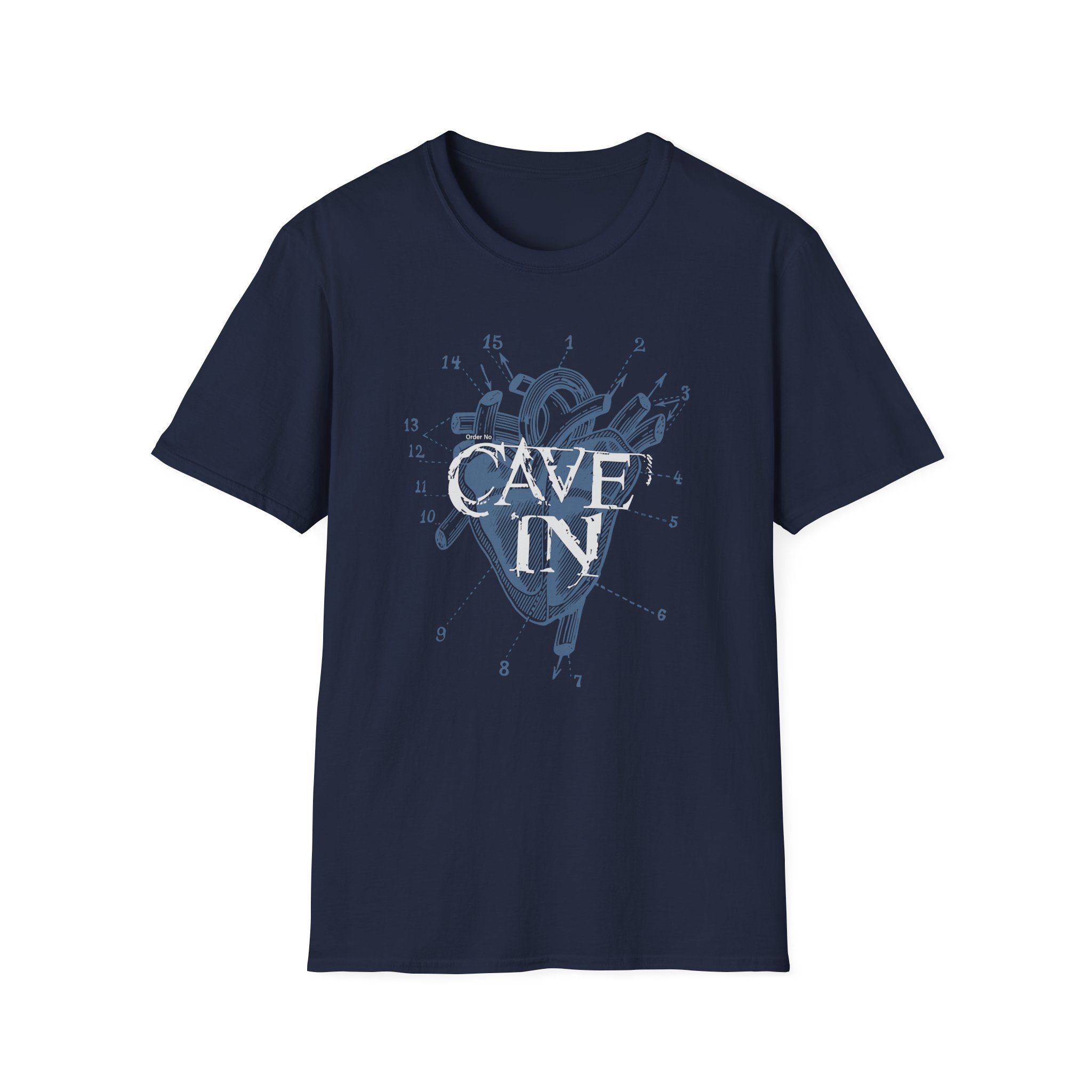 Cave in Uyhs Heart Unisex Softstyle T-Shirt