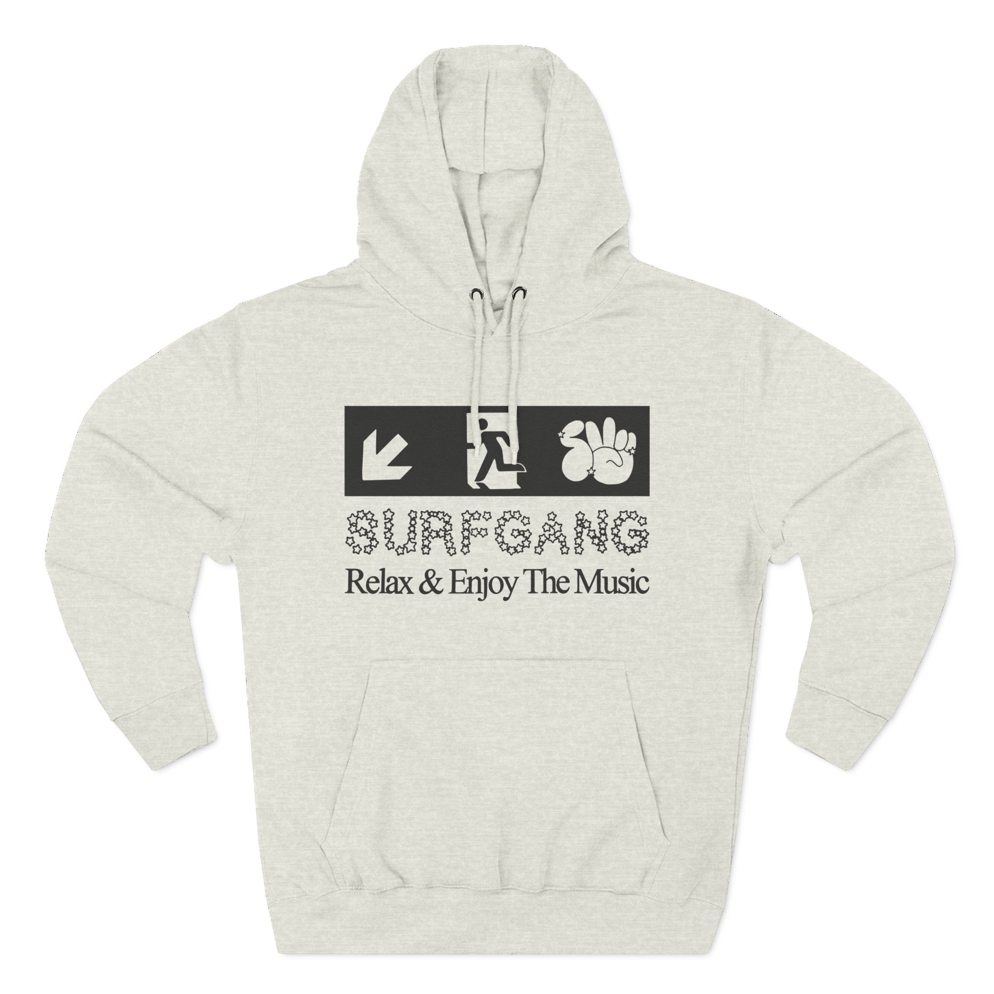 Surf Gang Three-Panel Fleece Hoodie