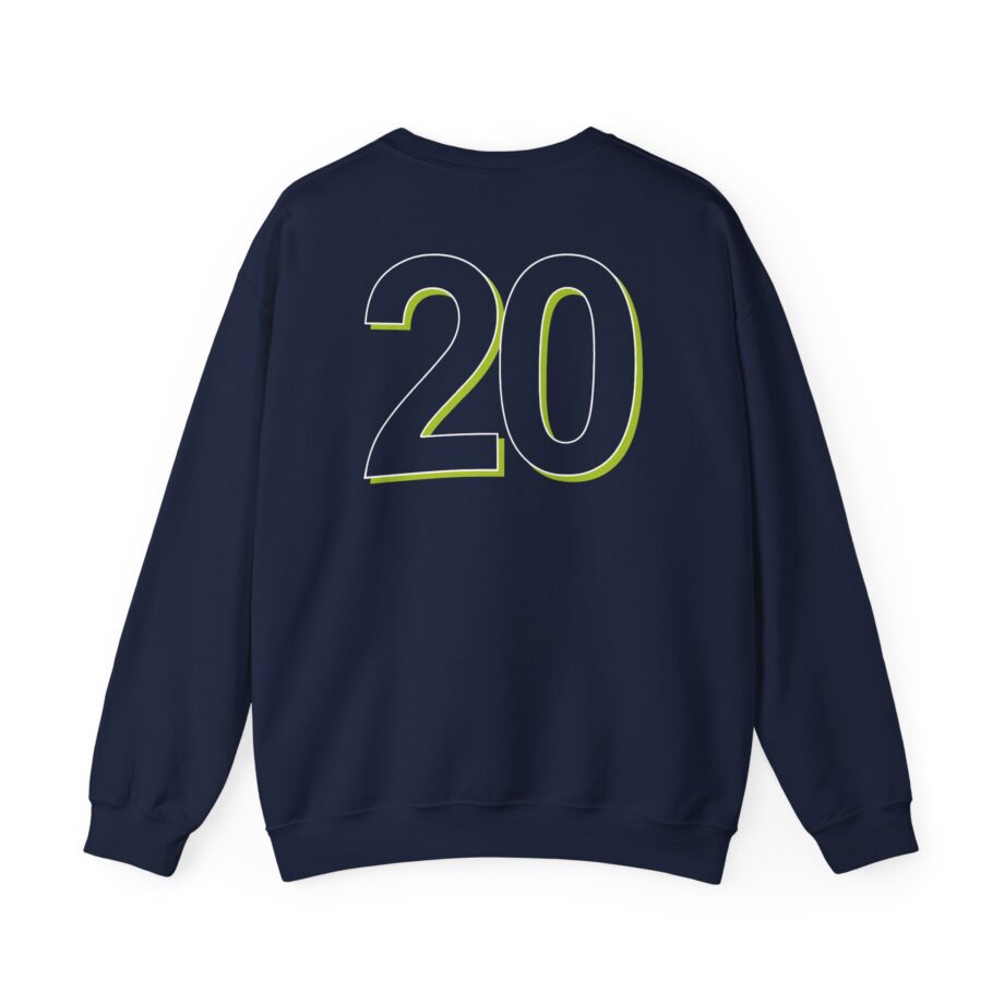 Overkill 19 Raglan Unisex Heavy Blend™ Crewneck Sweatshirt
