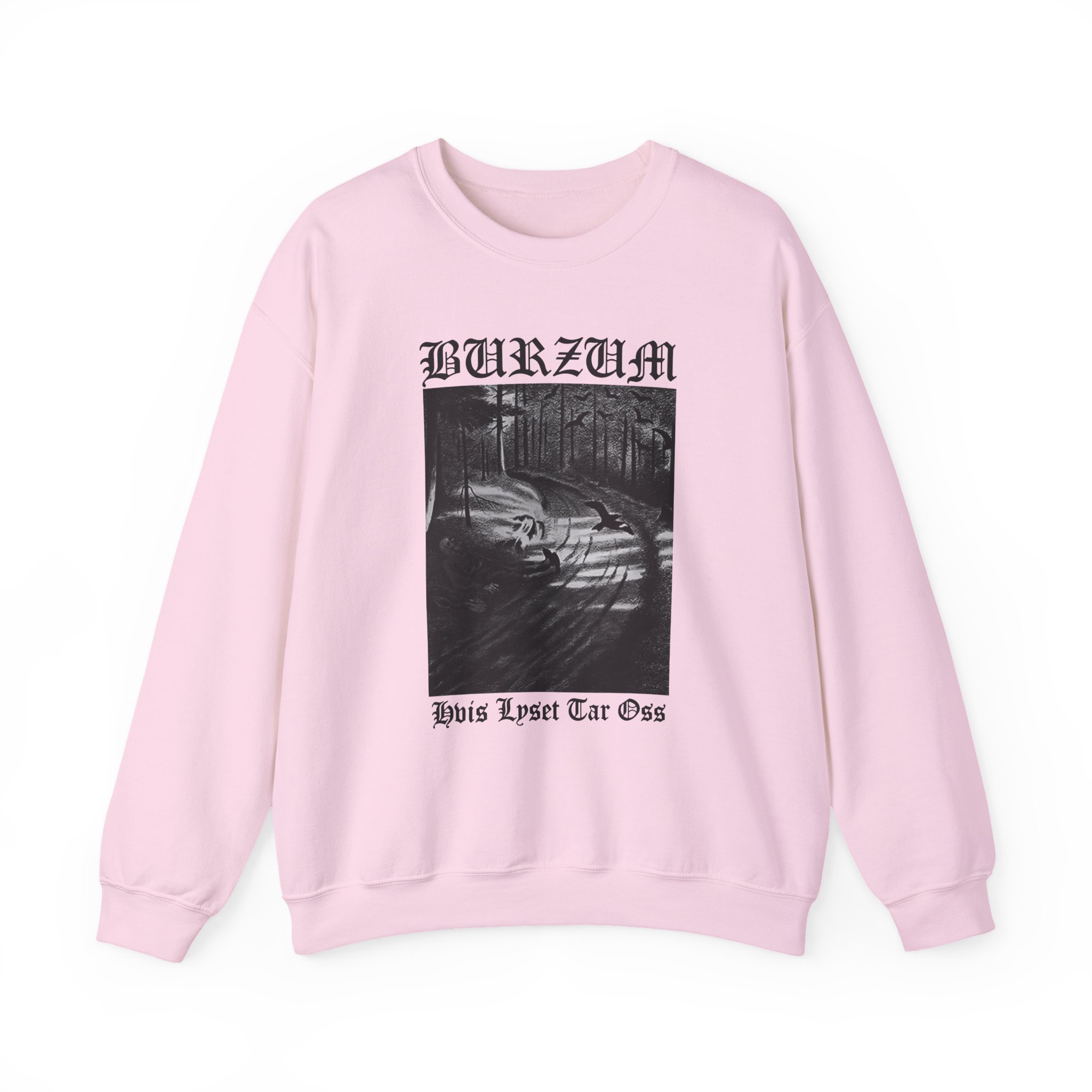 Burzum Hvis Lyset Tar Oss Unisex Heavy Blendâ„¢ Crewneck Sweatshirt