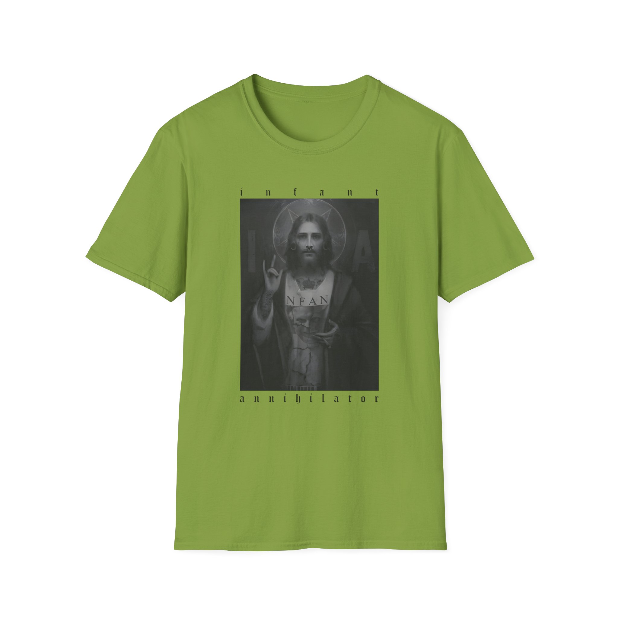 Infant Annihilator Jesus Unisex Softstyle T-Shirt