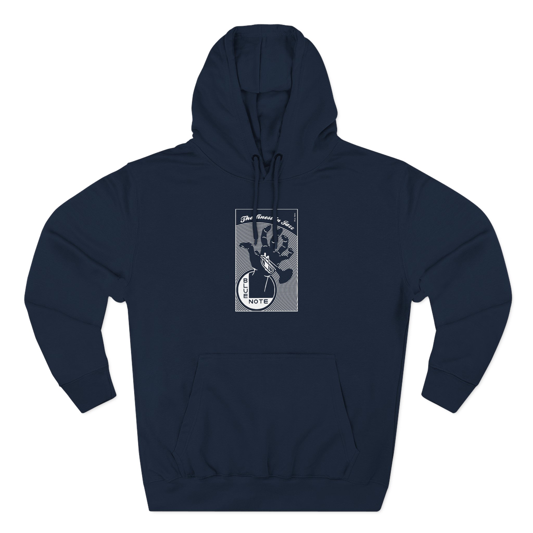 Blue Note Records Three-Panel Fleece Hoodie