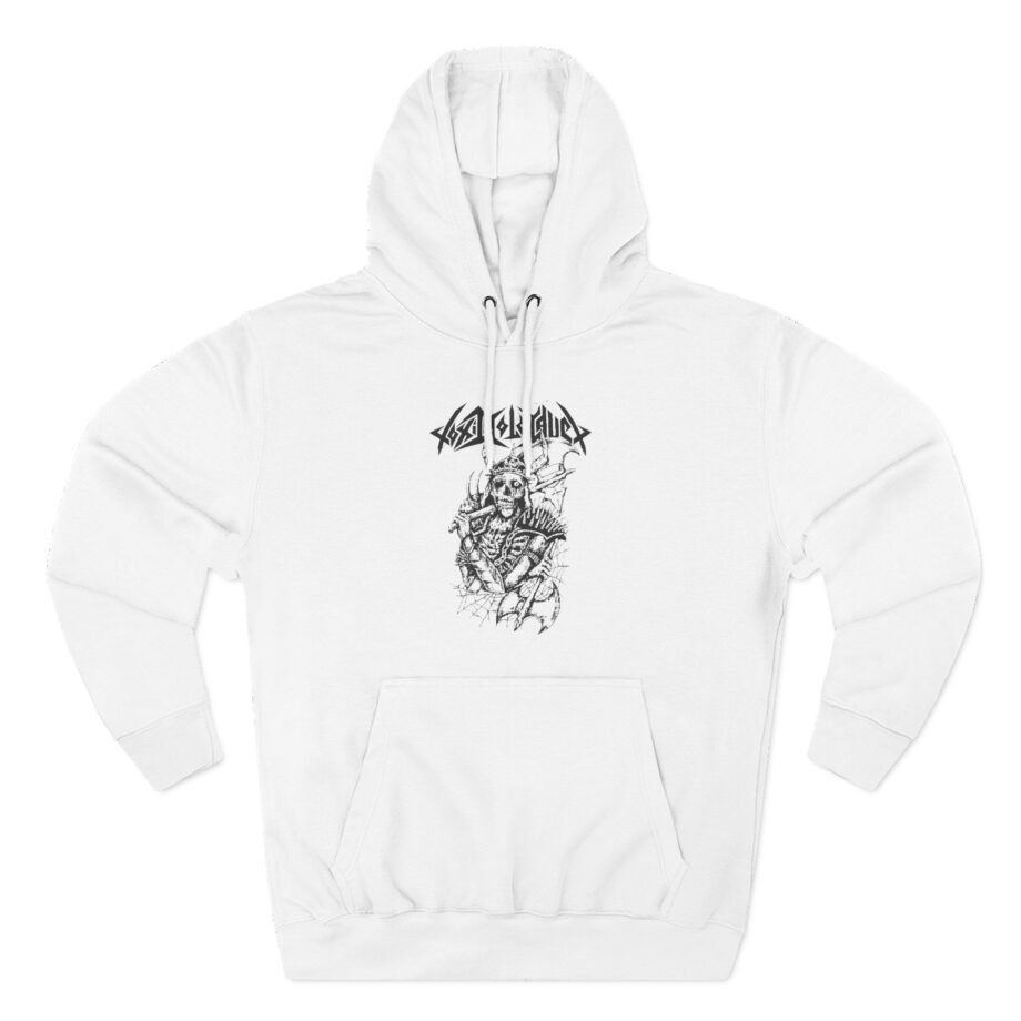 Toxic Holocaust Battle Axe Three-Panel Fleece Hoodie