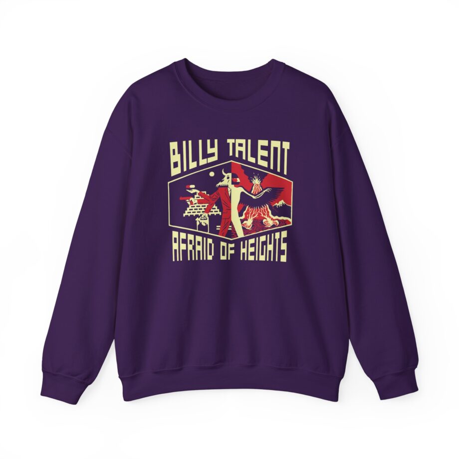 Billy Talent Afraid of Heights Unisex Heavy Blend™ Crewneck Sweatshirt