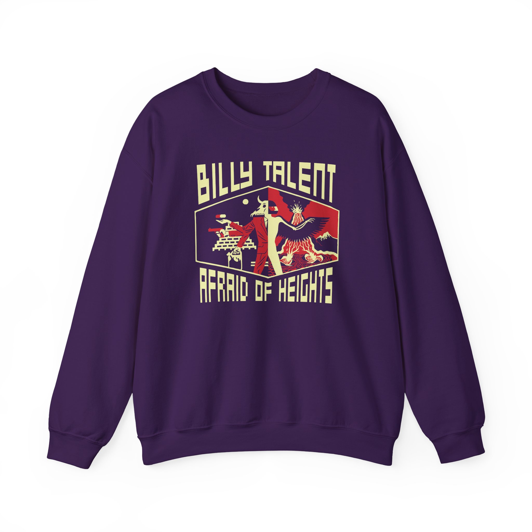 Billy Talent Afraid of Heights Unisex Heavy Blendâ„¢ Crewneck Sweatshirt
