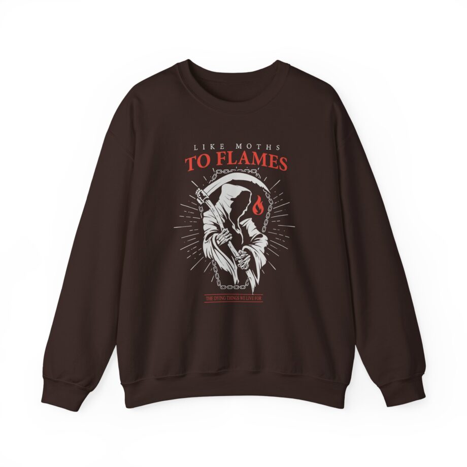 Like Moths to Flames Unisex Heavy Blend™ Crewneck Sweatshirt