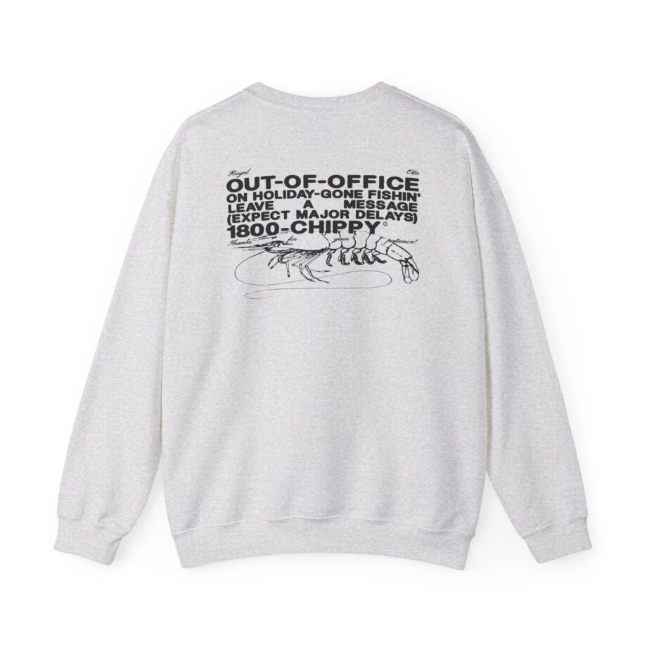 Royel Otis Out of Office Chippy Unisex Heavy Blend™ Crewneck Sweatshirt