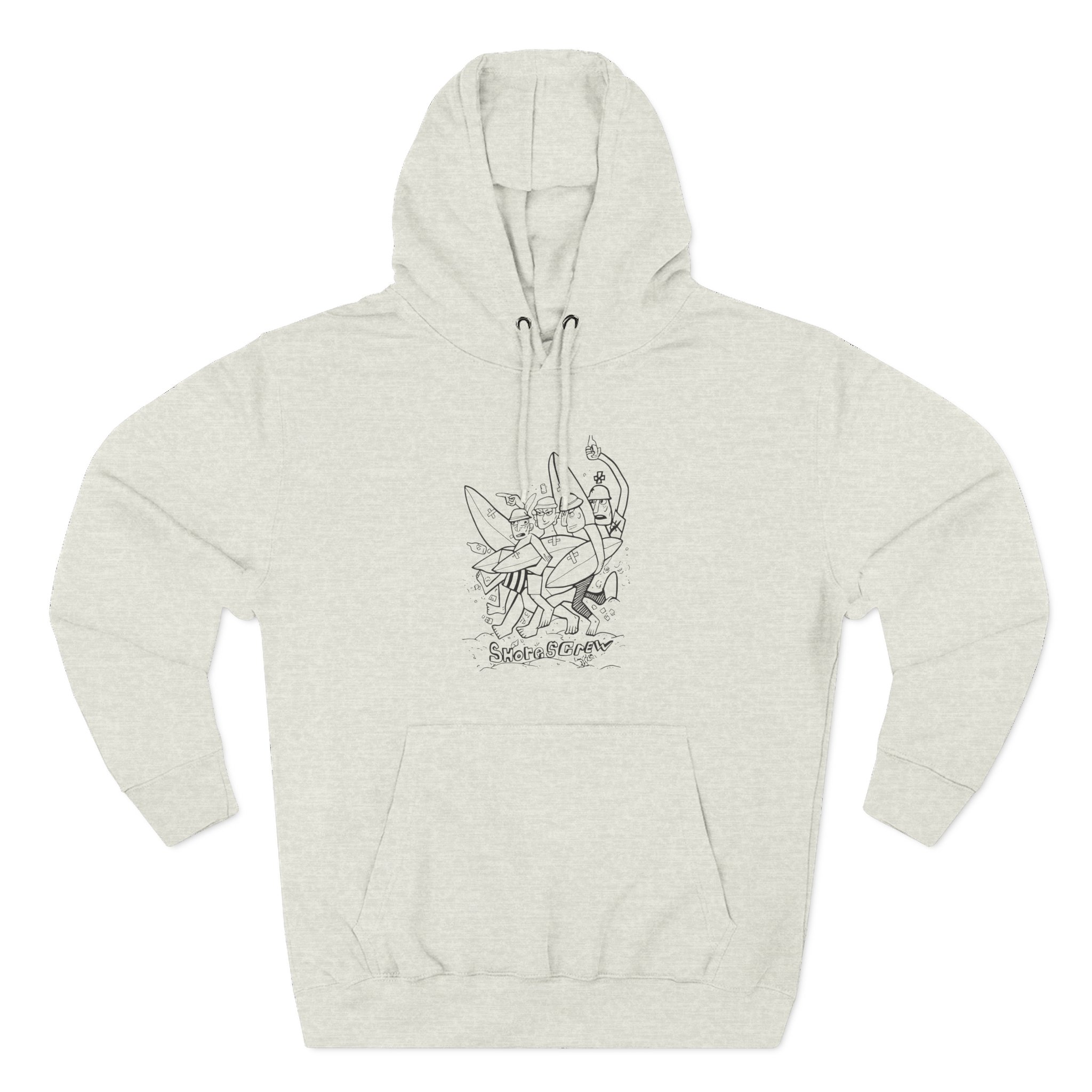 Surf Gang Three-Panel Fleece Hoodie